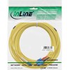 InLine LC / SC Fiber- optinis laidas, 9 / 125μm, OS2, 15m (88656A)