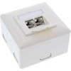 Inline Kištukinis lizdas, 2x RJ45, baltas (76842S)