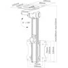 InLine lubų laikiklis 23163A 13 "- 27"