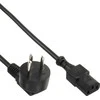 InLine® maitinimo kabelis, Izraelio kištukas prie IEC, juodas, 3,0 m