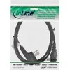 InLine® maitinimo kabelis, Izraelio kištukas prie IEC, juodas, 3,0 m