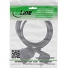 InLine® maitinimo prailginimo kabelis angeld Type F juodas 5m