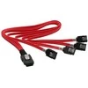 InLine SAS kabelis (OCR), 1x Mini-SAS iki 4x SATA, skaidrus - 0,5 m