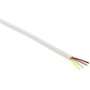 InLine Modulinis kabelis 4 venos, balta, 100m, žiedas (69981C)