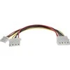 InLine Molex – 4 kontaktų diskelis, 0,13 m, įvairiaspalvis (29658)