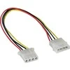 InLine 4-pole power cable extension internally – 1m