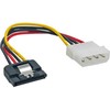 InLine SATA maitinimo adapterio laidas su 4 kontaktų Molex - 15 cm