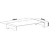 Laikiklis „InLine®“ monitoriaus platforma, aliuminis, 63 mm, maks. 10 kg