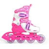Inline SMJ Sport Combo rožinis LED rinkinys: 2in1 riedučiai HS-TNK-000009549