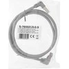 InLine ® Pajungimo kabelis, nukreiptas dviem pusėmis žemyn, S/FTP (PiMf), 6 kat., 250 MHz, PVC, varinis, pilkas, 1,1 m