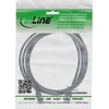 Plonas „InLine“ jungiamasis laidas „Cat.6A“, S/FTP, TPE (LSZH), lankstus, PoE, juodas, 30m (74930S)