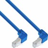 Intos Electronic Ag InLine® Patch kabelis, nukreiptas dviem pusėmis žemyn, S/FTP, Cat.6, 250MHz, PVC, 1,50 m