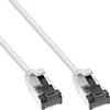 InLine® Patch kabelis plonas, U/FTP, Cat.8.1, TPE be halogenų, baltas 10 m
