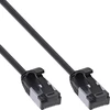 InLine® Patch kabelis plonas, U/FTP, Cat.8.1, TPE be halogenų, juodas 7,5 m