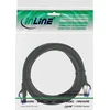 InLine® Patch kabelis šarvuotas, U/FTP, Cat.6A, juodas, 25m