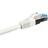 InLine Komutacinis kabelis Cat.6A, S/FTP (PiMf), 500MHz, baltas – 1m