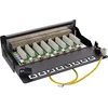 InLine® „Cat.6A“ pach panelė, montuojama ant stalo / sienos, 8 prievadai, juoda RAL9005