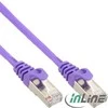 InLine Patchcord, Cat.5e, SF/UTP, 10m, Violetinis (72500P)
