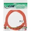InLine Patchcord Cat.6, S/FTP, 250MHz, PVC, 5m oranžinė (76405O)