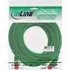 InLine Patchcord S / FTP, PiMF, Cat.6, 250MHz, PVC, CCA, žalia 10m (76110G)