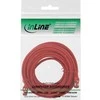 InLine Patchcord S / FTP, PiMF, Cat.6, 250MHz, be halogenų, raudonasis 5m (76905R)