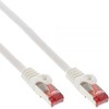 InLine Patchcord S/FTP, PiMF, Cat.6, PVC, balta 30m (76430W)