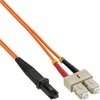 InLine MTRJ / SC Fiber- optinis laidas, 50 / 125μm, OM2, 5m (87255)