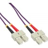 InLine Fotooptinis Patchcord SC / SC, 50 / 125μm, OM4 25m (83525P)
