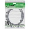 InLine® Patchkabel Slim, Cat.6A, S/FTP, TPE (LSZH), PoE, juodas, 5m