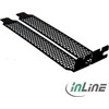 InLine PCI lizdo laikiklis perforuotas 2 juodos spalvos paketas