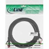 InLine Patchcord S/FTP, PiMF, Cat.6, 250MHz, PVC, CCA, juoda 0,3m (76133S)