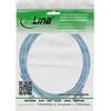 InLine plonas tinklo kabelis Slim Cat.6A, S/FTP, TPE (LSZH), lankstus, PoE, mėlynas, 5 m (74905B)