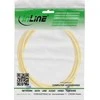 InLine Tinklo kabelis Slim Cat.6A, S/FTP, TPE (LSZH), lankstus, PoE, geltonas, 20 m (74920Y)