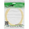 InLine Tinklo kabelis Slim Cat.6A, S/FTP, TPE (LSZH), lankstus, PoE, geltonas, 3m (74903Y)