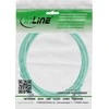 InLine Tinklo kabelis Slim Cat.6A, S/FTP, TPE (LSZH), lankstus, PoE, žalias, 10 m (74900G)