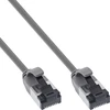 InLine® tinklo kabelis slim, U/FTP, Cat.8.1, TPE be halogenų, pilka, 5m