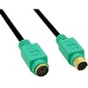 InLine PS / 2 - PS / 2, 2m, Juodas (13342H)