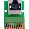 InLine RJ45 lizdas Push-In jungčiai 8 kontaktų Cat.5e kampuotas