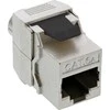 InLine ® RJ45 Keystone Jack Snap-In modulis Cat.6A
