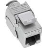 InLine ® RJ45 Keystone Jack Snap-In modulis Cat.8.1