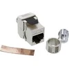 InLine ® RJ45 Keystone Jack Snap-In modulis Cat.6A