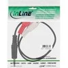 InLine RJ45 lizdas geltonas 100 vienetų (59942J)