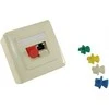 InLine RJ45 lizdo dangtelis mėlynas 100vnt (59942D)