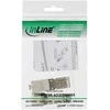 InLine ® RJ45 plug Cat.6A 500MHz, įdiegtas, apsaugotas