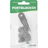 InLine® RJ45 prievadų blokatorius, starterio rinkinys su 10 blokatorių ir raktu, juodas
