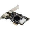 „InLine®“ valdiklio 2x PS/2 PCIe (PCI-Express) sąsajos plokštė