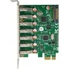 „InLine®“ sąsajos plokštė, 7x USB-A 3.2 Gen.1, PCIe, su SATA maitinimo jungtimi