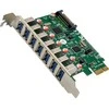„InLine®“ sąsajos plokštė, 7x USB-A 3.2 Gen.1, PCIe, su SATA maitinimo jungtimi