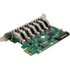 „InLine®“ sąsajos plokštė, 7x USB-A 3.2 Gen.1, PCIe, su SATA maitinimo jungtimi