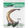 InLine SATA 15- pin - SATA 15- pin x4, 0.15m, Multicolor (29683V)